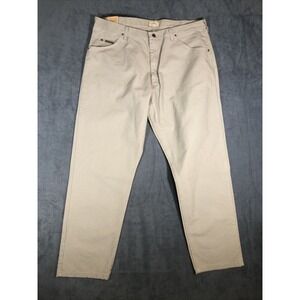 C. E. Schmidt Workwear Men's 5-Pocket Tan Denim Work Jeans 40X30 New With Tags